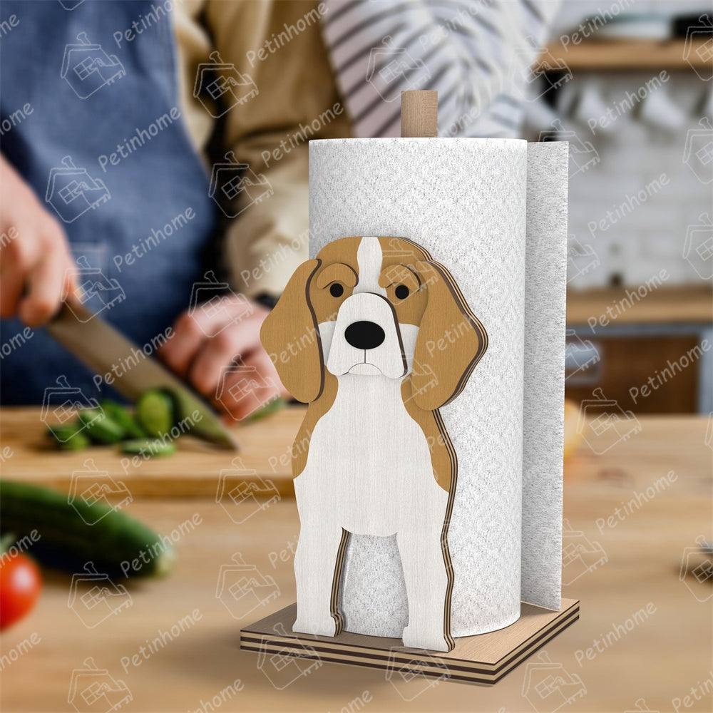 Porte-Papier Serviette en Forme de Beagle