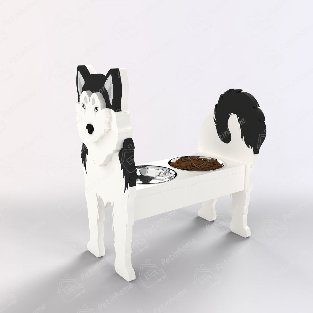 Porte-Gamelle en Forme de Husky