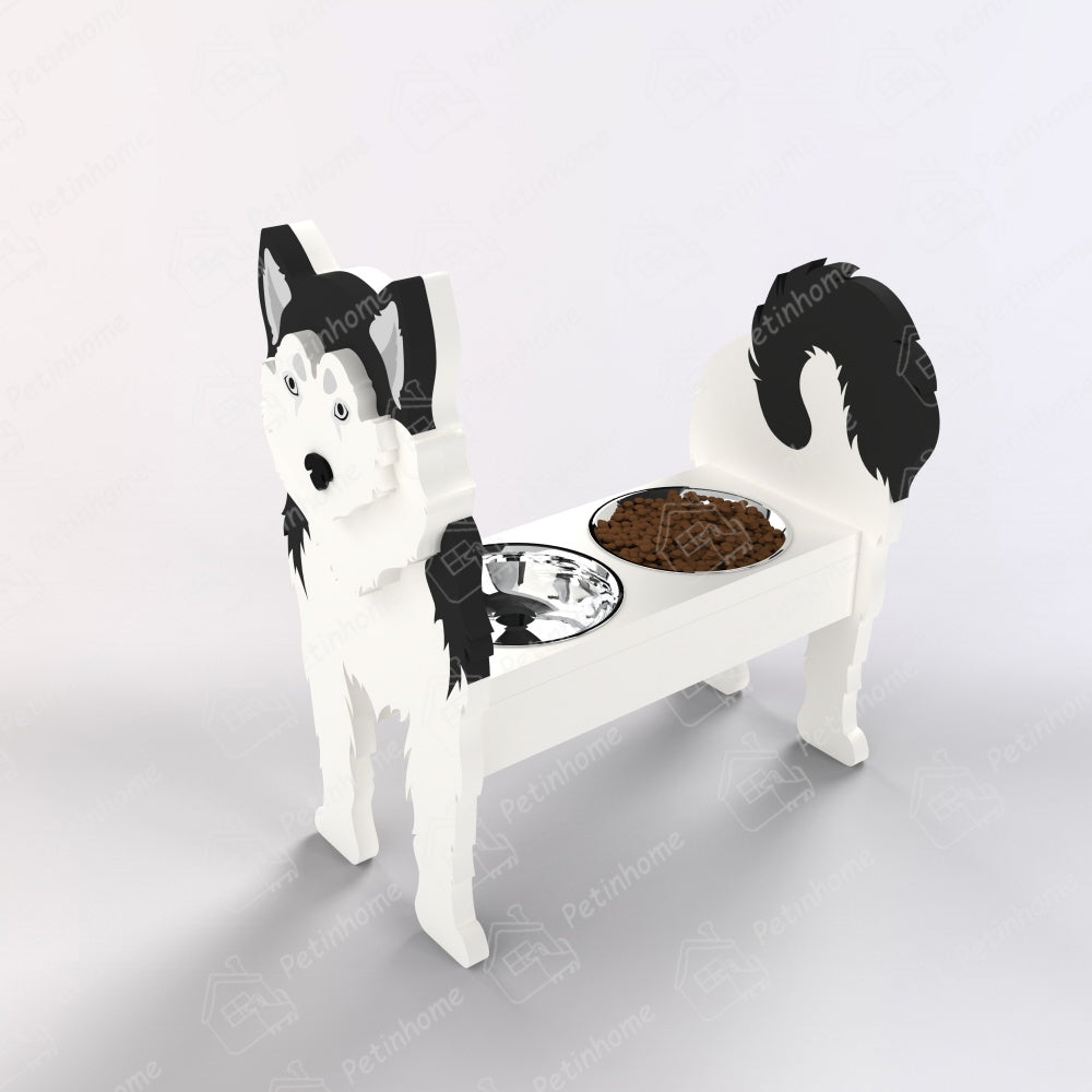 Porte-Gamelle en Forme de Husky