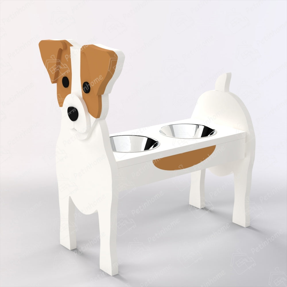 Porte-Gamelle en Forme de Jack Russell