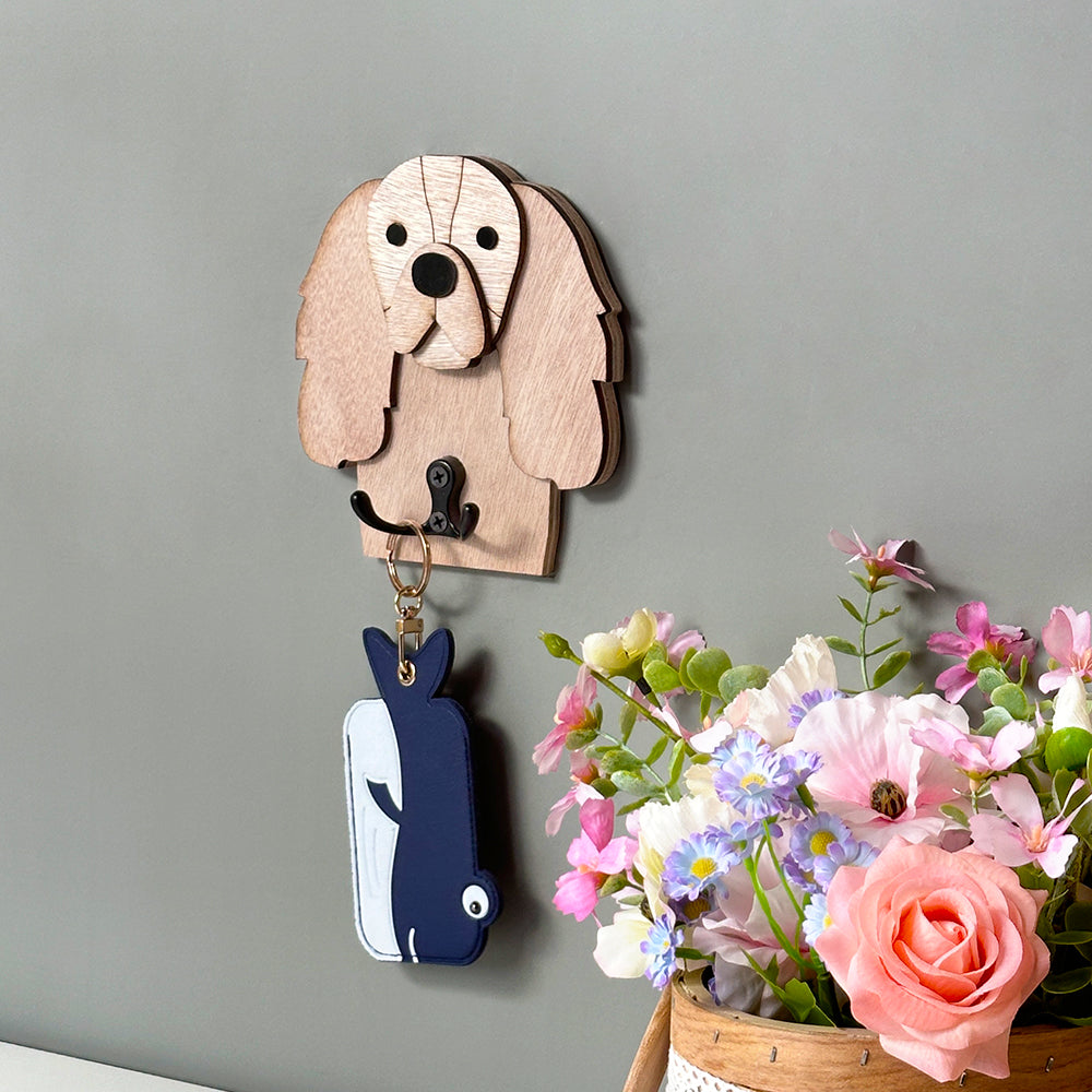 Crochet en bois Cavalier King