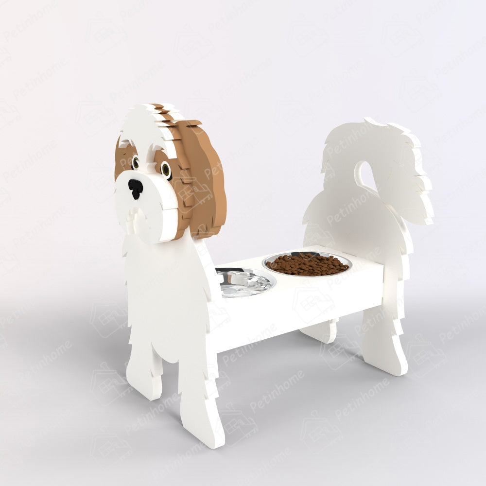Porte-Gamelle en Forme de Shih Tzu