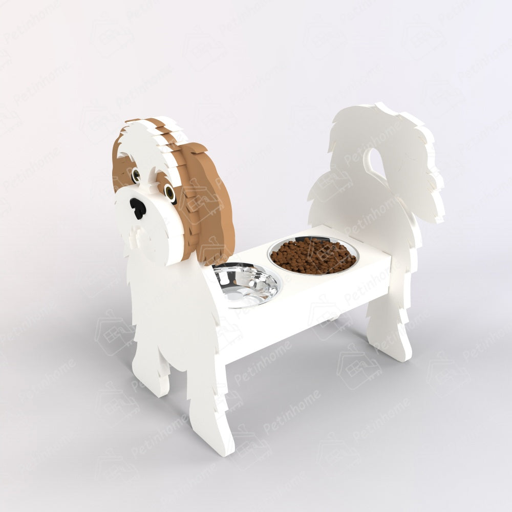 Porte-Gamelle en Forme de Shih Tzu