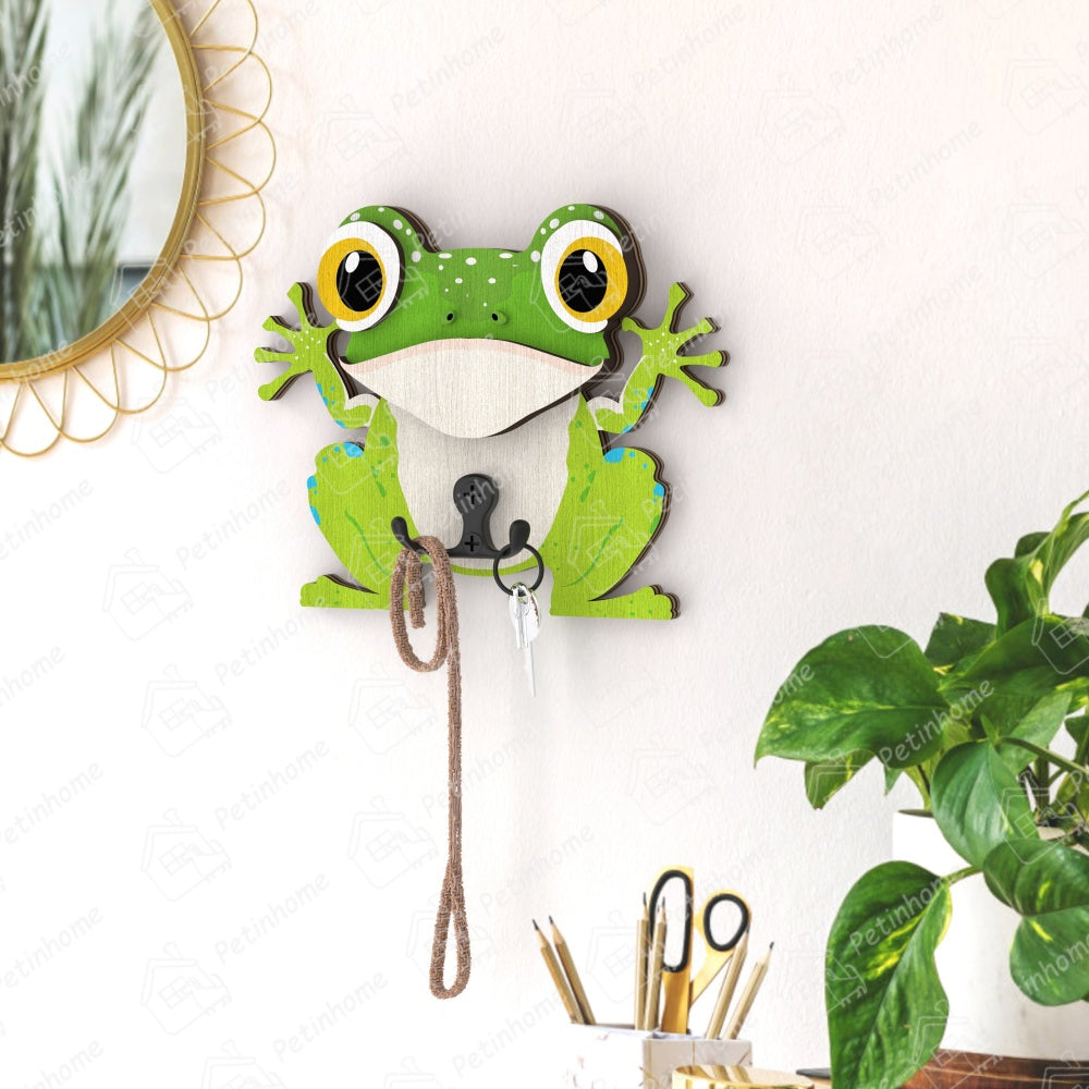 Crochet en bois Pour Rainette