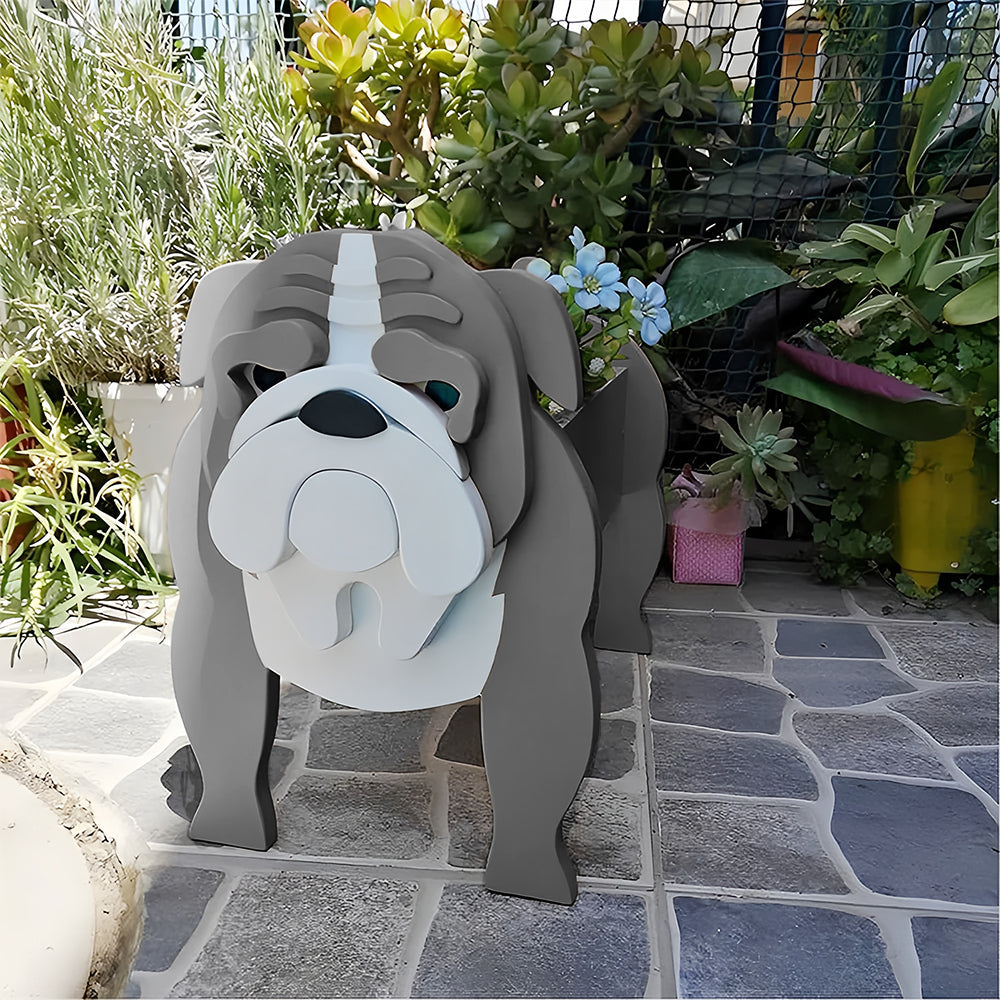 Bouledogue Anglais Jardinière