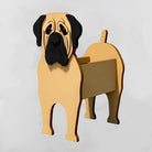 Pot de fleurs en forme de Mastiff Anglais