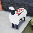 Pot de fleurs en forme de Mouton