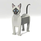 Pot de fleurs en forme de  Chat Siamois