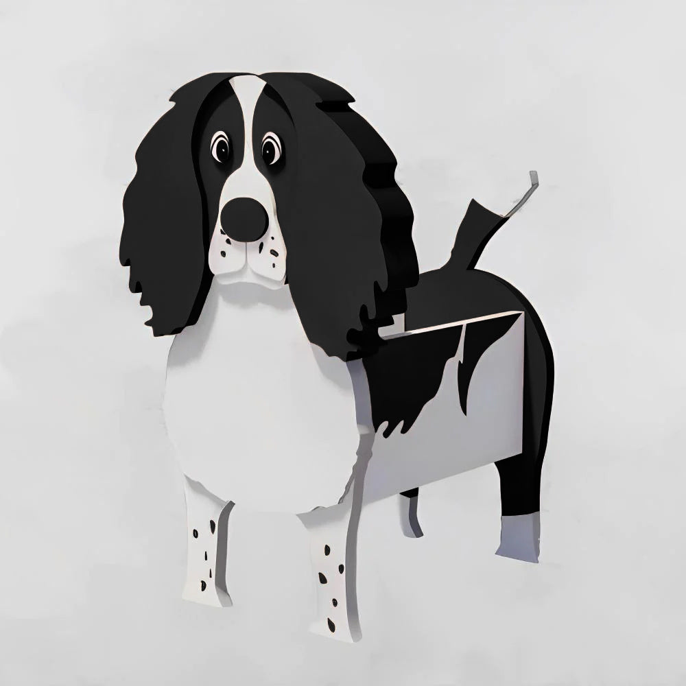 Springer Spaniel Jardinière